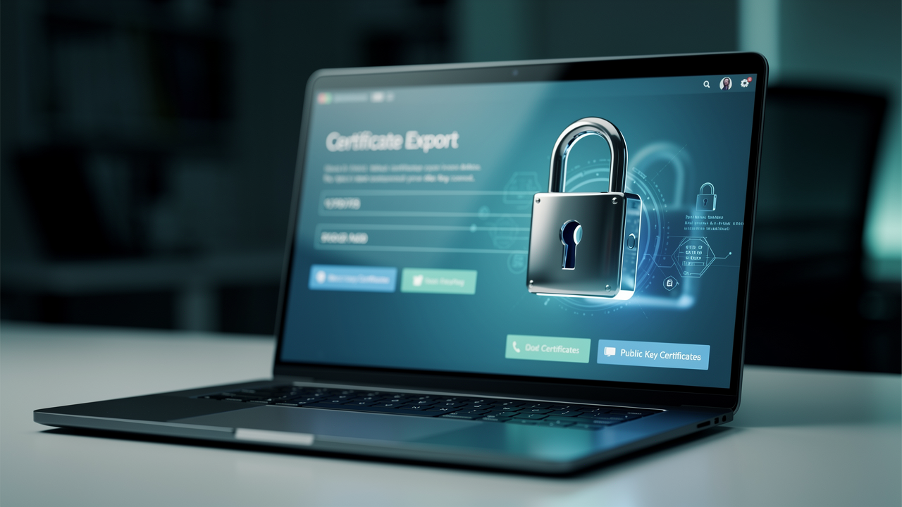 How to Export a Digital Certificate in Windows 11 and macOS